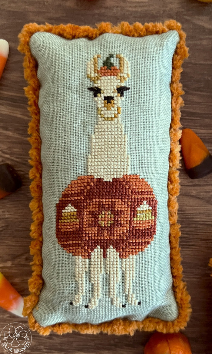 PREORDER Candy Corn Crew - The Blue Flower - Cross Stitch Pattern