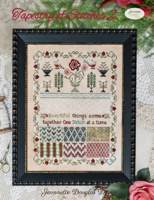 PREORDER Tapestry of Stitches 2 - Jeannette Douglas Designs - Cross Stitch Pattern