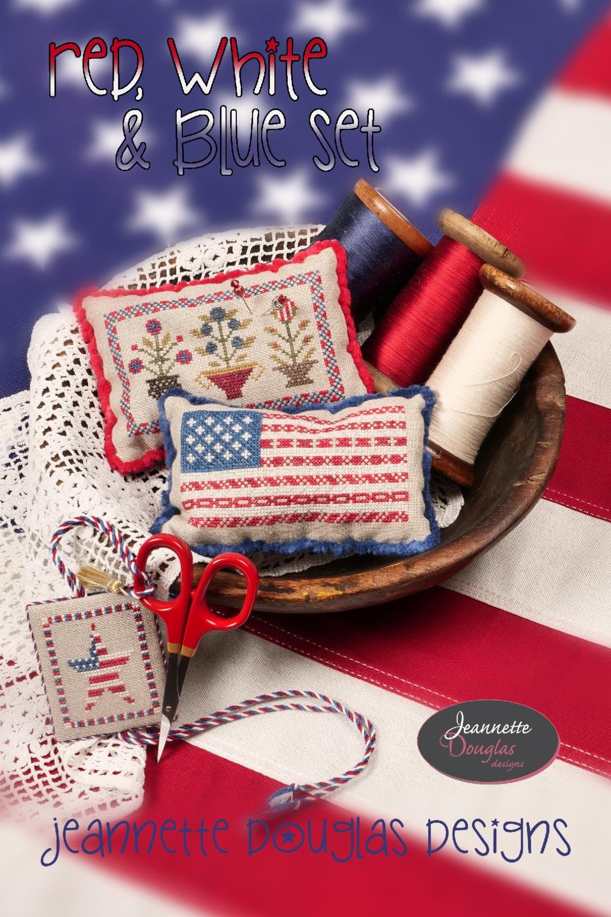 Patriotic Sampler 2 - Jeannette Douglas Designs - Cross Stitch Pattern