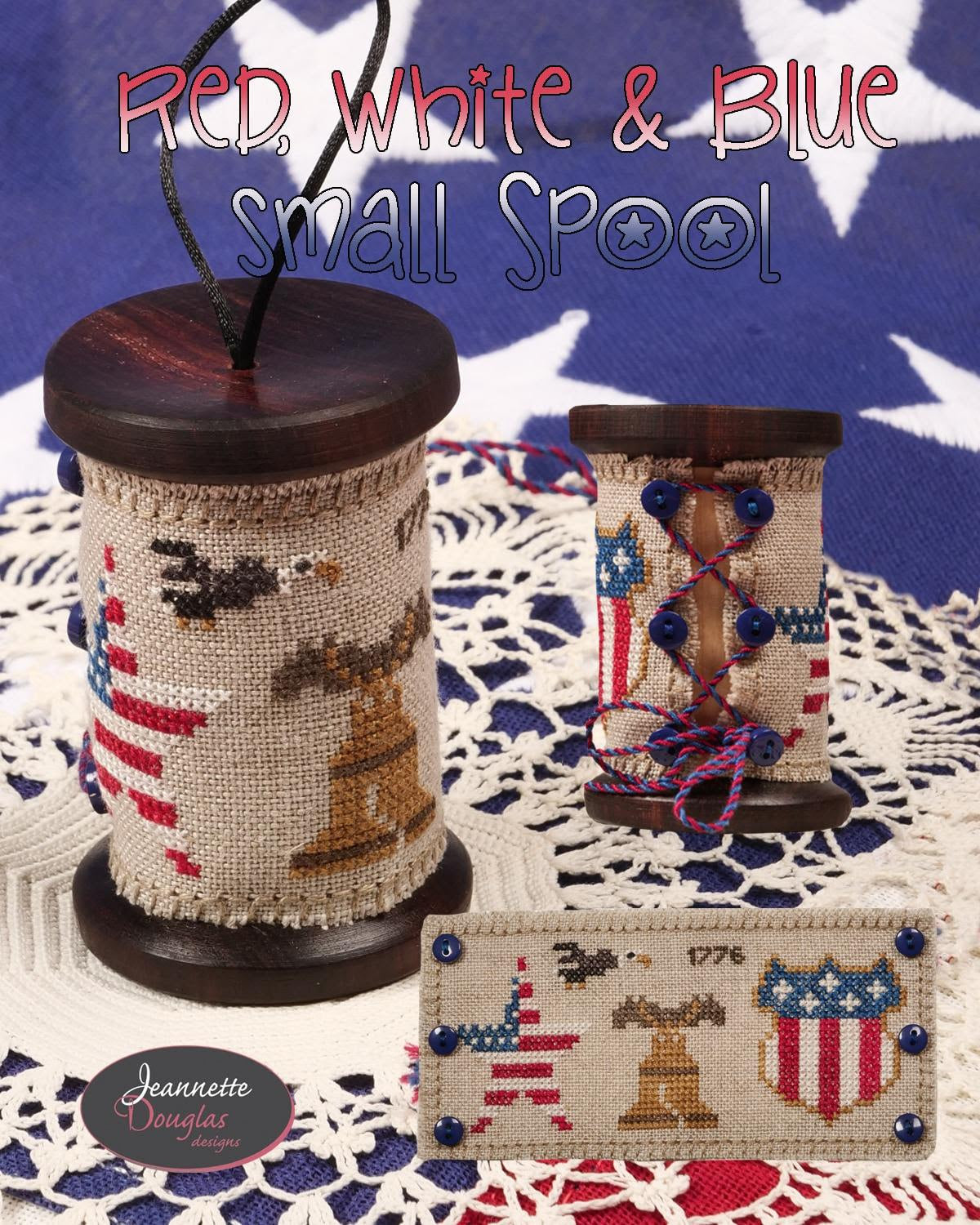 Patriotic Sampler 2 - Jeannette Douglas Designs - Cross Stitch Pattern