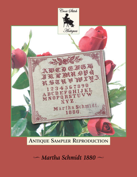 PREORDER Martha Schmidt 1880 - Cross Stitch Antiques - Cross Stitch Pattern