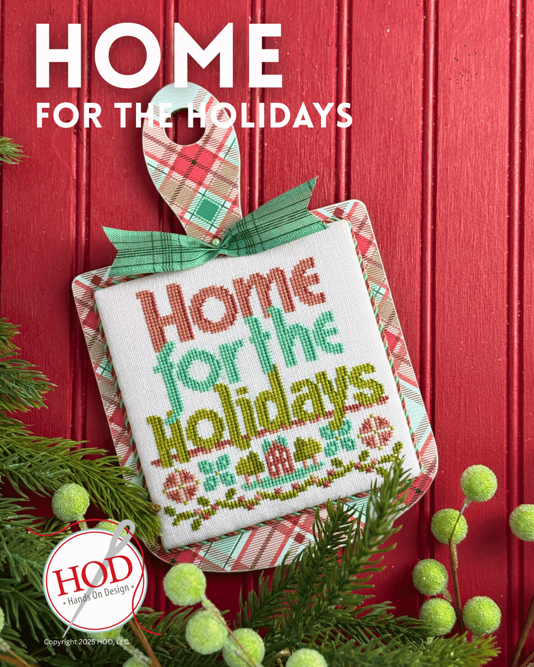 Home for the Holidays - Hands on Design - Cross Stitch Pattern