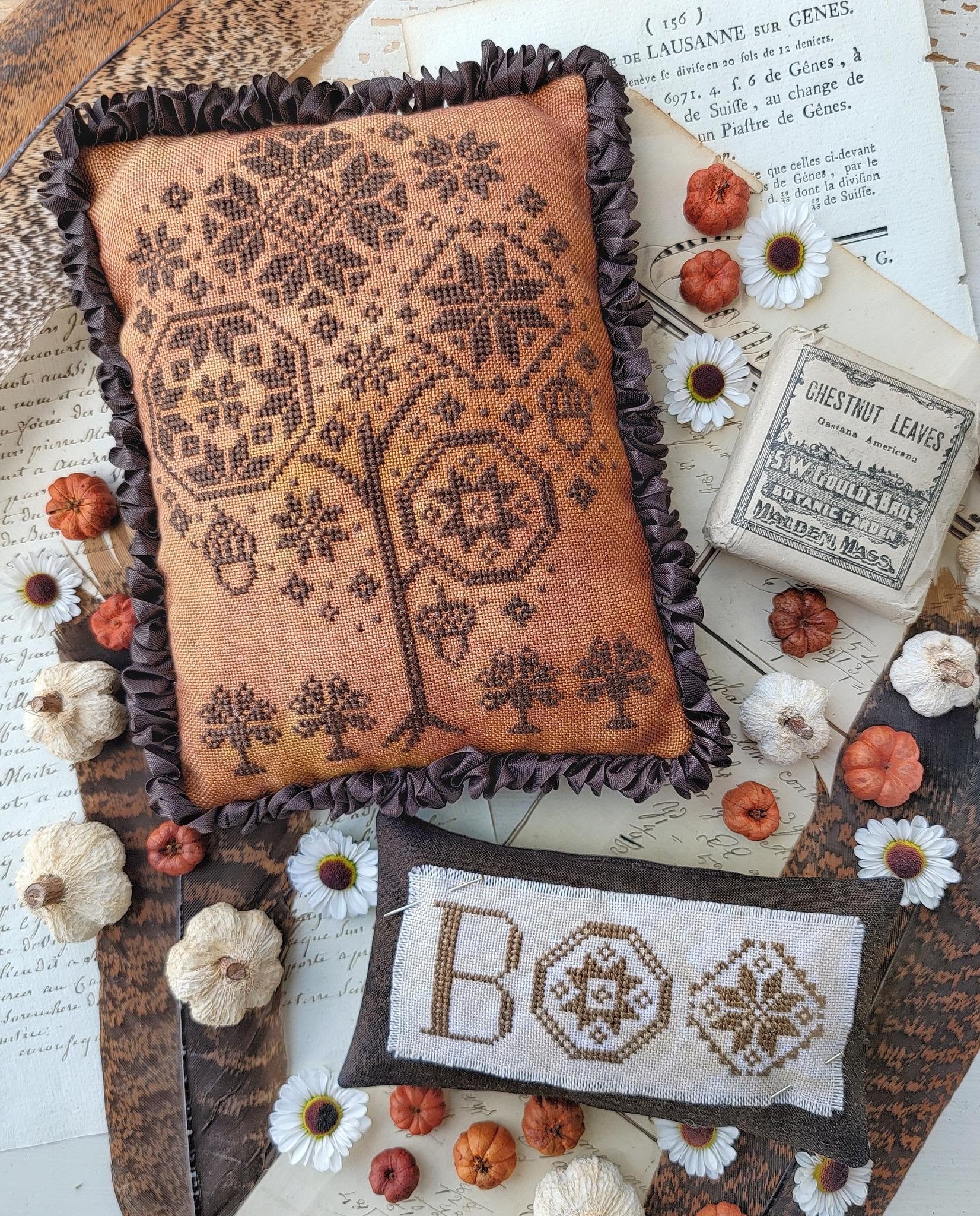 October Quakers - Hello From Liz Mathews - Cross Stitch Pattern – The ...