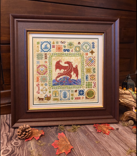 PREORDER I See Fire - Flossabilities - Cross Stitch Pattern
