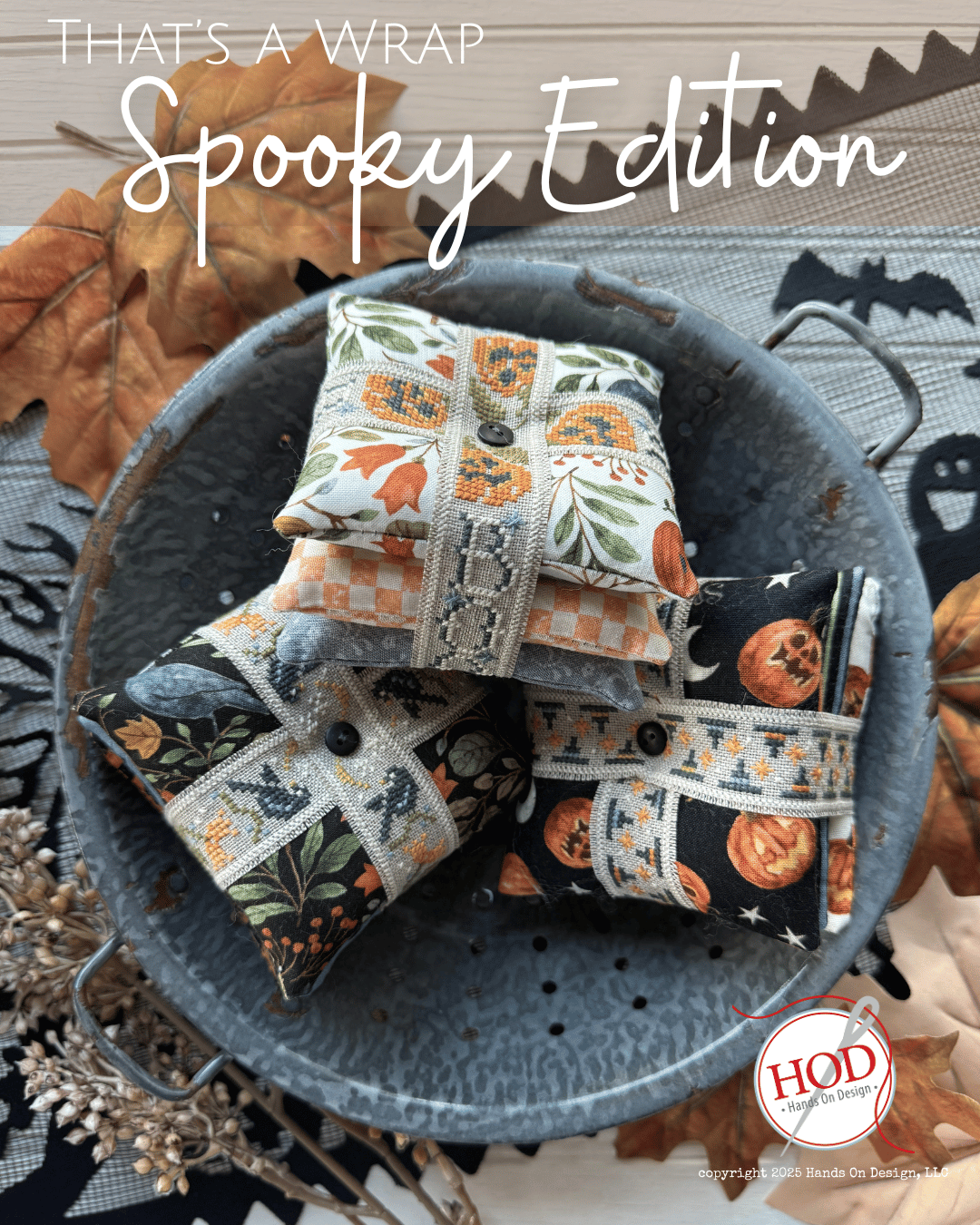 That's a Wrap Spooky Edition - Hands on Design - Cross Stitch Pattern