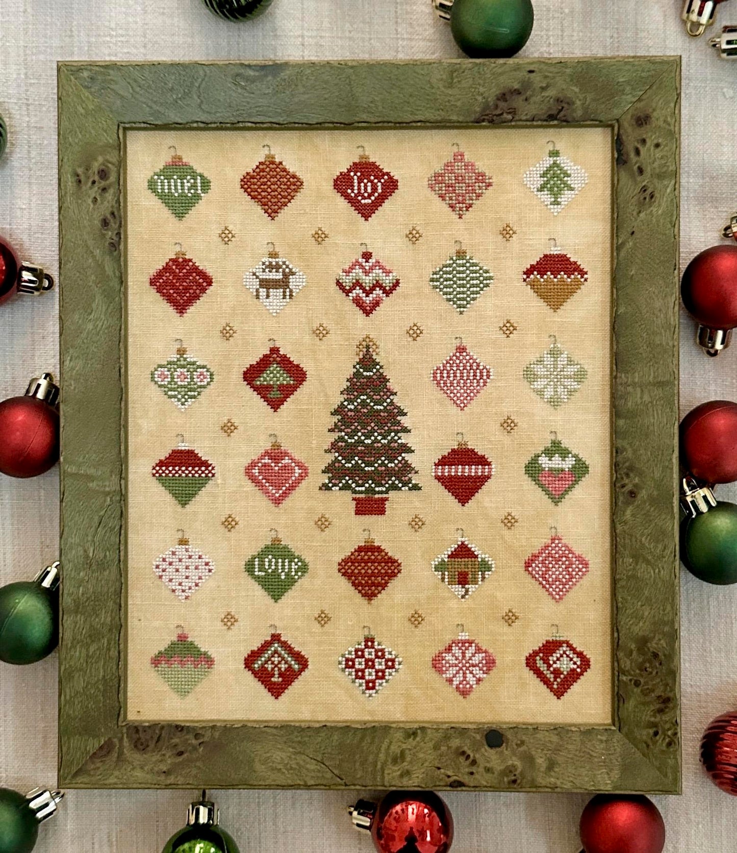 PREORDER Trimming the Tree - Kathy Barrick - Cross Stitch Pattern