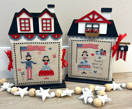 PREORDER Patriotic People - Emily Call - Cross Stitch Pattern, Books, The Crafty Grimalkin - A Cross Stitch Store