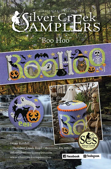 Boo Hoo - Silver Creek Samplers - Cross Stitch Pattern