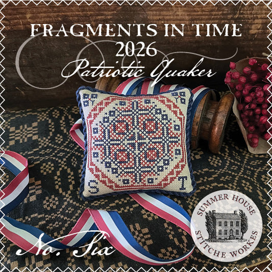 Fragments in time 2026 No. 6 - Summer House Stitch Workes - Cross Stitch Pattern