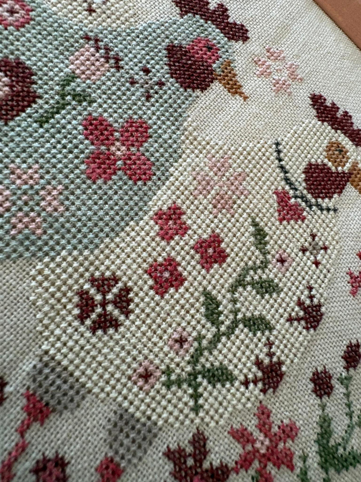 PREORDER  Henpecked - Pansy Patch - Cross Stitch Pattern, Needlecraft Patterns, The Crafty Grimalkin - A Cross Stitch Store