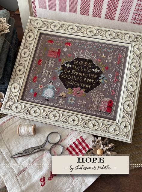 PREORDER Hope - Shakespeare's Peddler - Cross Stitch Pattern, Needlecraft Patterns, Needlecraft Patterns, The Crafty Grimalkin - A Cross Stitch Store