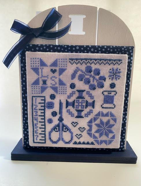 Blueberry Stitches - Mkissa Creations  - Cross Stitch Pattern