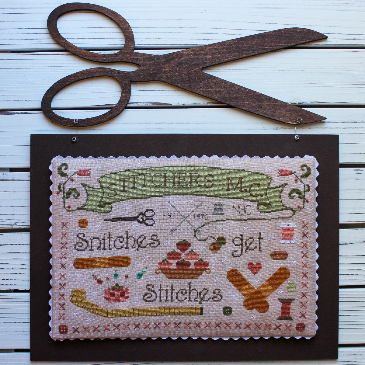 PREORDER Snitches get Stitches - New York Dreamer - Cross Stitch Pattern, Needlecraft Patterns, Needlecraft Patterns, The Crafty Grimalkin - A Cross Stitch Store