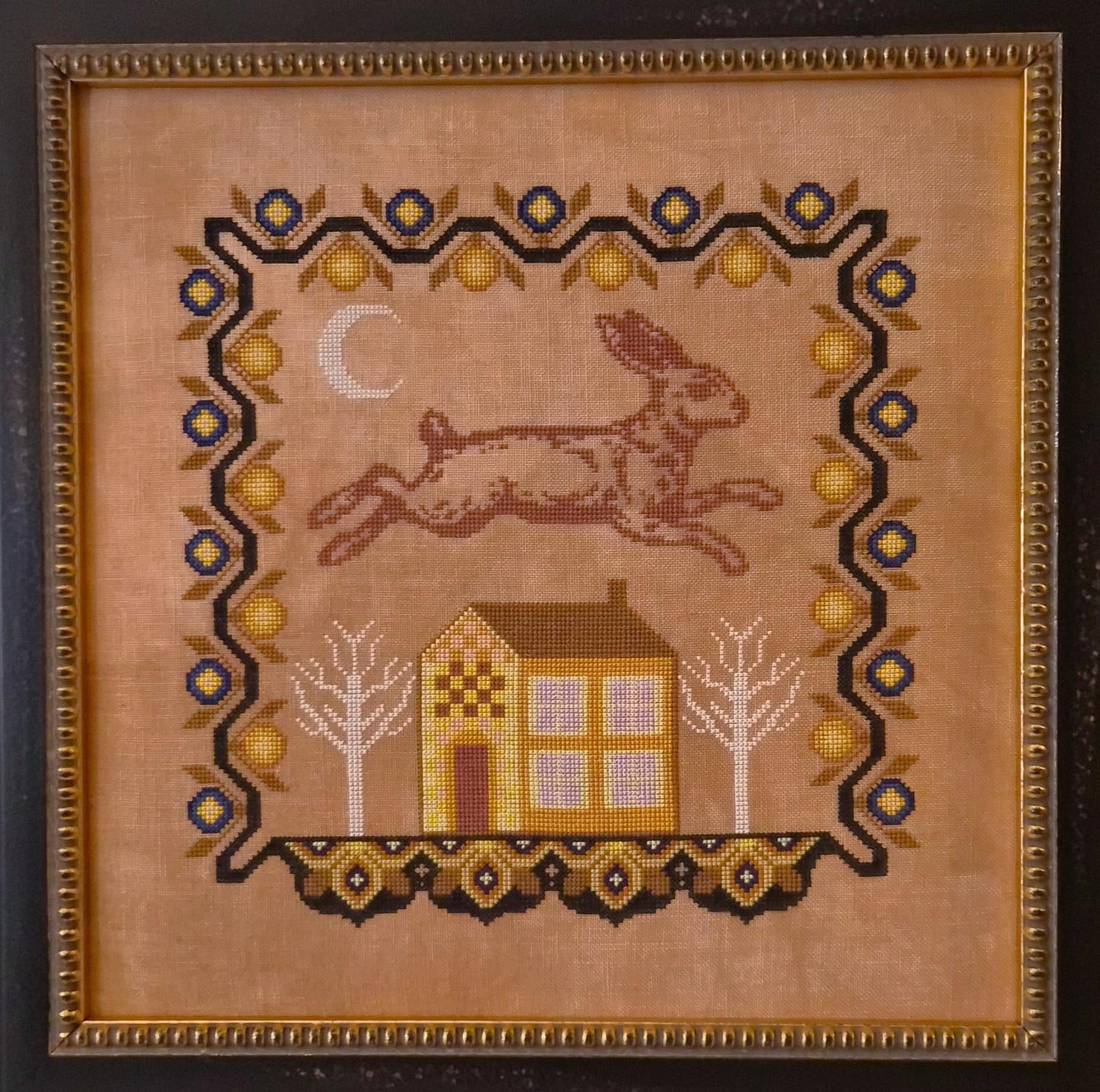 PREORDER Haunting Hare  - Artsy Housewife - Cross Stitch Pattern