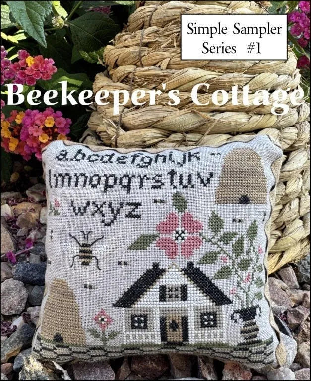 Beekeepers Cottage - The Scarlett House - Cross Stitch Pattern