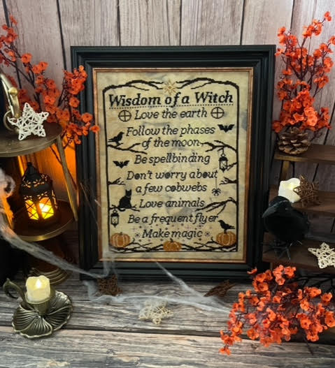 Wisdom of a Witch - Flossabilities - Cross Stitch Pattern