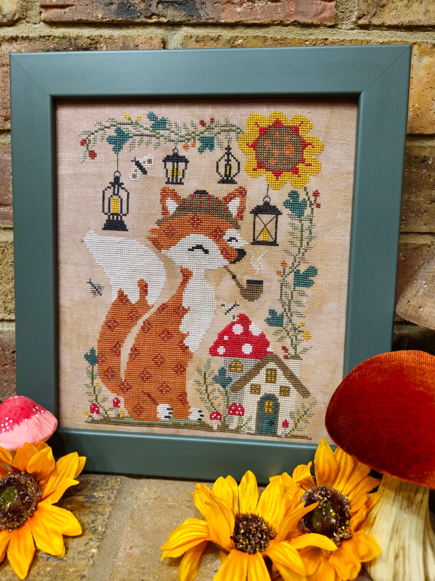 PREORDER Frederick Fox - Quaintrose Needlearts - Cross Stitch Pattern