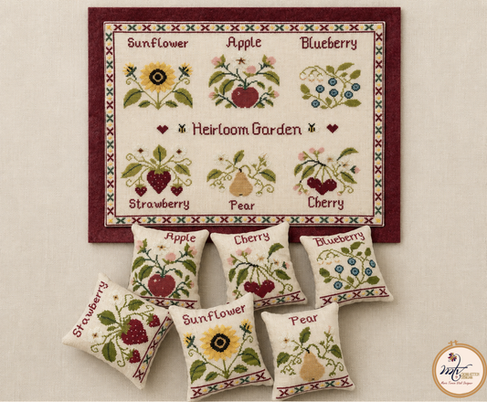 PREORDER Heirloom Garden - MTV Designs - Cross Stitch Pattern