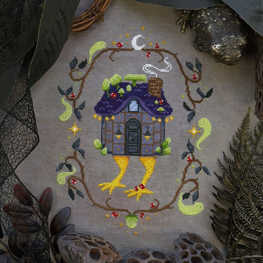 PREORDER Mushroom Cottage Yaga - Stitch Crypt - Cross Stitch Pattern