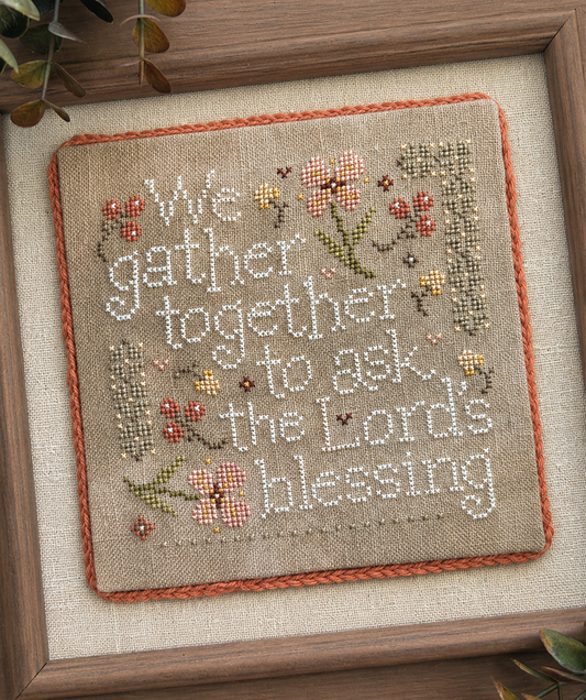 PREORDER We Gather Together - Sweet Wing Studio - Cross Stitch Pattern