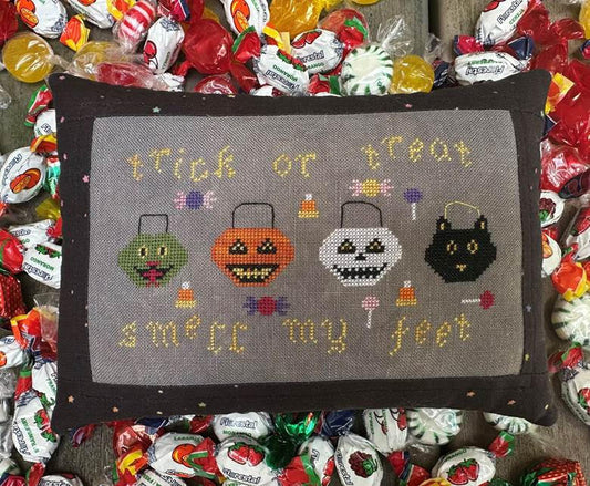 Smell My Feet - Rebel Stitcher - Cross Stitch Pattern