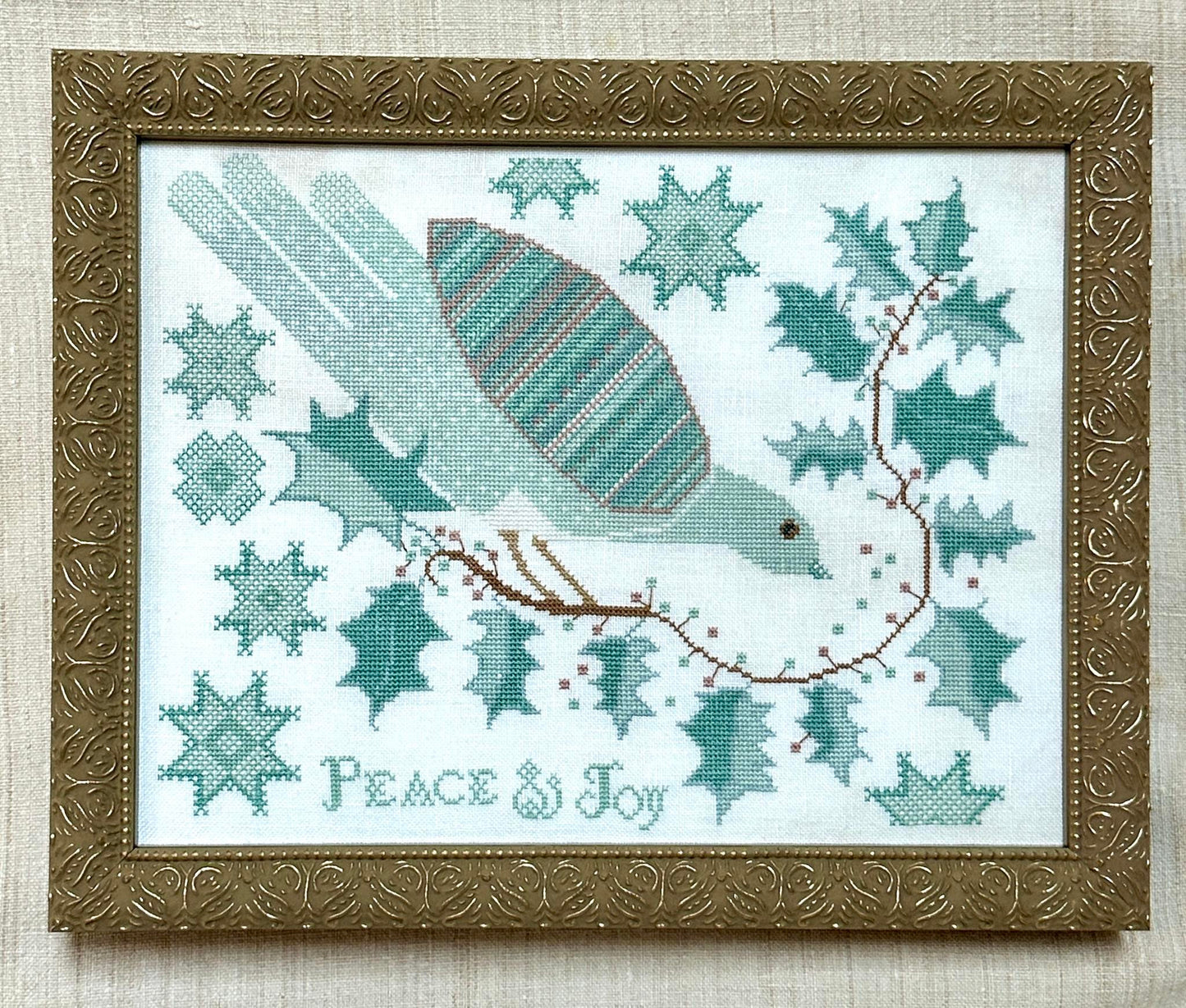 PREORDER Peace and Joy - Kathy Barrick - Cross Stitch Pattern