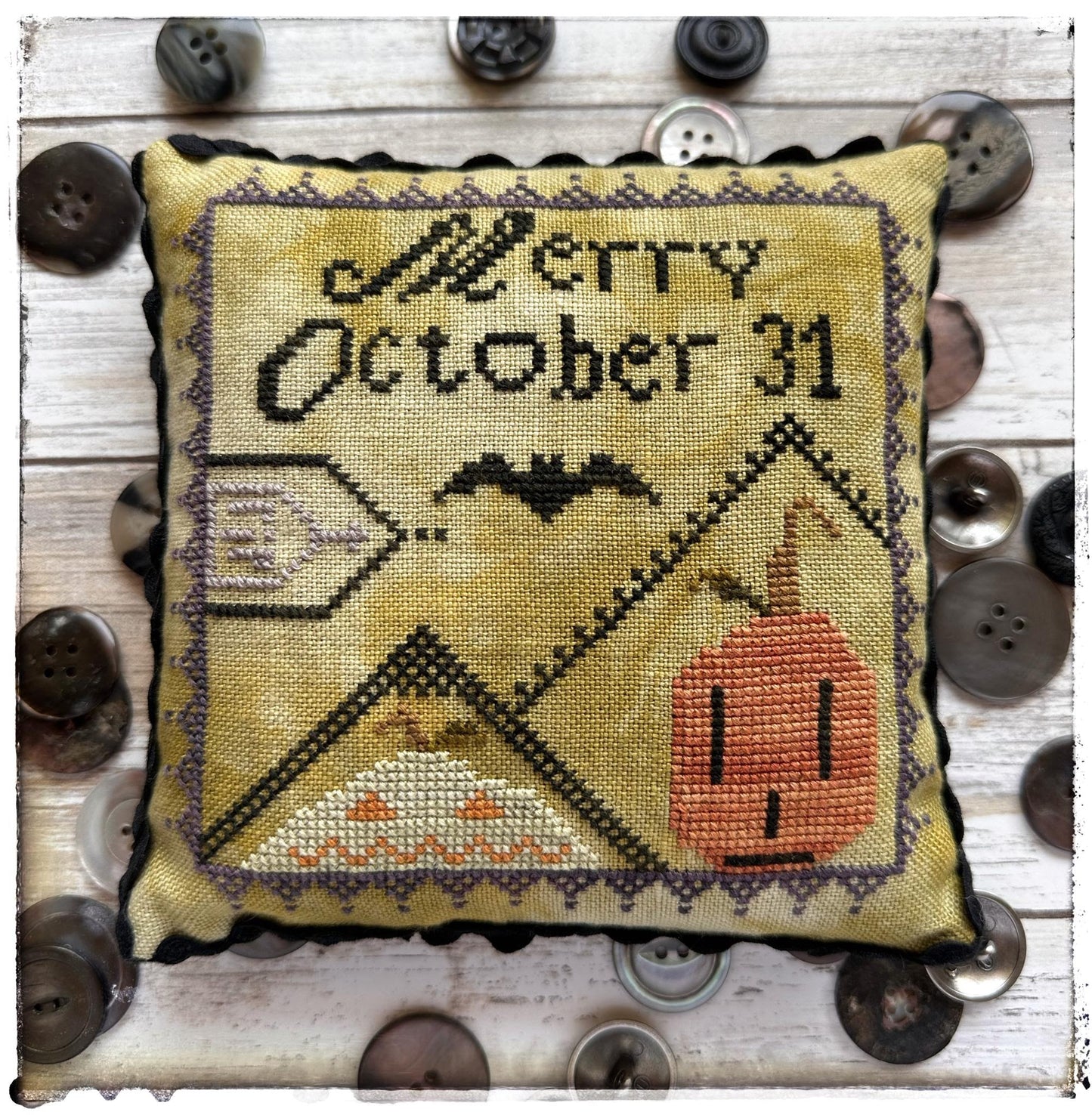 Merry October - Lucy Beam - Cross Stitch Pattern