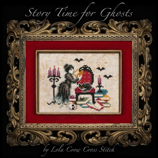 Story Time for Ghosts - Lola Crow - Cross Stitch Pattern