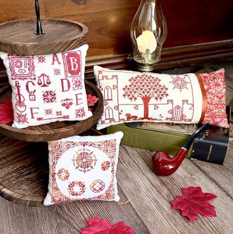 PREORDER Sherlockian Smalls - A Study In Scarlet - Flossabilities - Cross Stitch Pattern