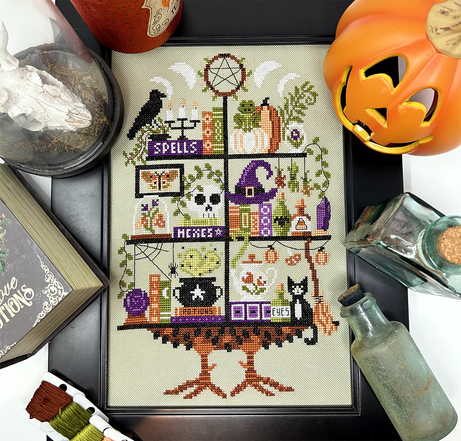 The Witch's Kitchen - Tiny Modernist - Cross Stitch Pattern