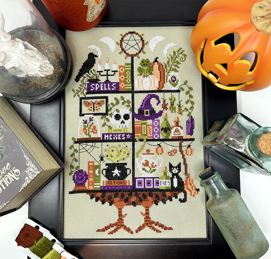 The Witch's Kitchen - Tiny Modernist - Cross Stitch Pattern