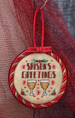 Berry Christmas - Frony Ritter Designs - Cross Stitch Pattern, Needlecraft Patterns, The Crafty Grimalkin - A Cross Stitch Store