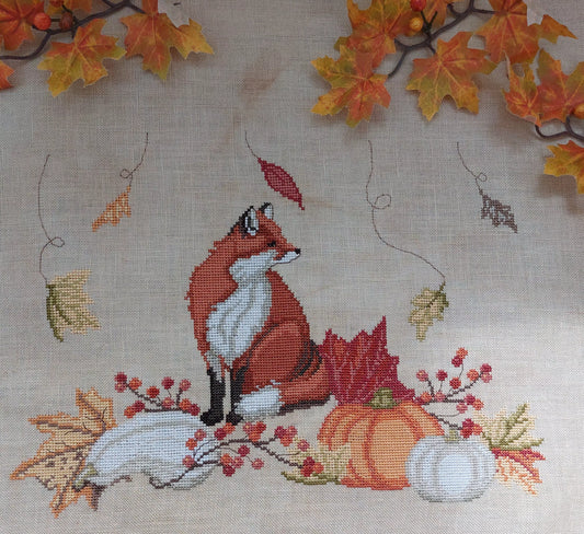 PRE-ORDER - Autumn Melody - Serenità Di Campagna - Cross Stitch Pattern, The Crafty Grimalkin - A Cross Stitch Store
