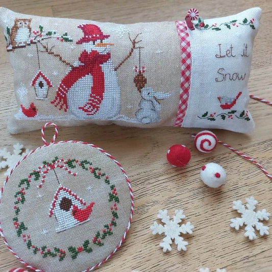 Let it Snow - Serenità Di Campagna - Cross Stitch Pattern, The Crafty Grimalkin - A Cross Stitch Store