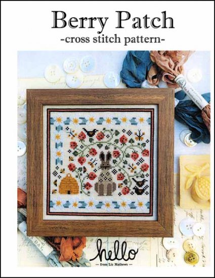 Berry Patch - Hello From Liz Mathews - Cross Stitch Pattern