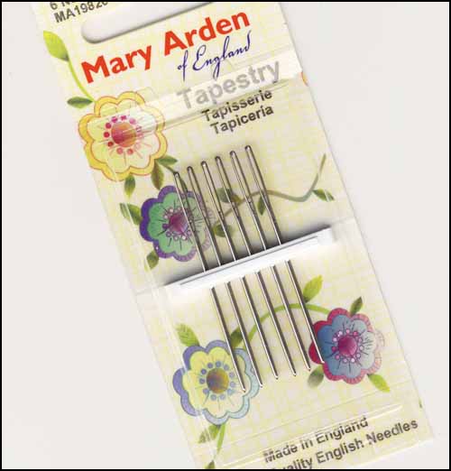 Mary Arden Tapestry Needles, Hand-Sewing Needles, Hand-Sewing Needles, The Crafty Grimalkin - A Cross Stitch Store