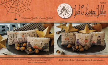 Jack O Lantern Jubilee - With Thy Needle & Thread - Cross Stitch Pattern, Needlecraft Patterns, Needlecraft Patterns, The Crafty Grimalkin - A Cross Stitch Store
