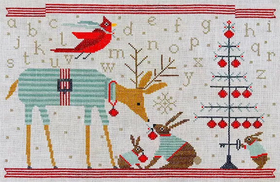 Kind and Gentle Woodland Holiday - Artful Offerings - Cross Stitch Pattern, Needlecraft Patterns, Needlecraft Patterns, The Crafty Grimalkin - A Cross Stitch Store