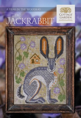 A Year in the Woods 3: The Jack Rabbit - Cottage Garden Samplings - Cross Stitch Pattern, Needlecraft Patterns, Needlecraft Patterns, The Crafty Grimalkin - A Cross Stitch Store