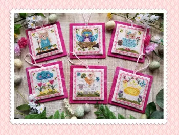 Spring Littles - Waxing Moon Designs - Cross Stitch Pattern, Needlecraft Patterns, Needlecraft Patterns, The Crafty Grimalkin - A Cross Stitch Store