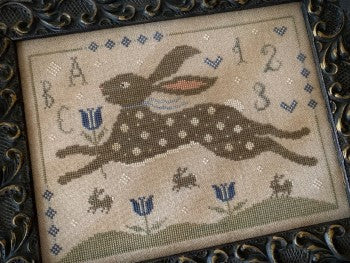 Cottontail & Company Pinkeep - Scattered Seed Samplers - Cross Stitch Pattern, Needlecraft Patterns, The Crafty Grimalkin - A Cross Stitch Store