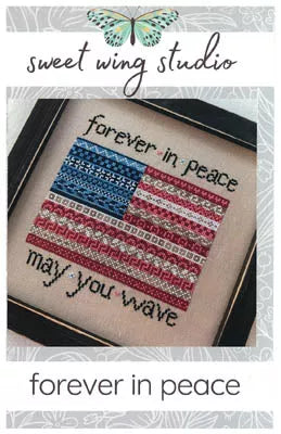 Forever in Peace - Sweet Wing Studio - Cross Stitch Pattern, Needlecraft Patterns, Needlecraft Patterns, The Crafty Grimalkin - A Cross Stitch Store
