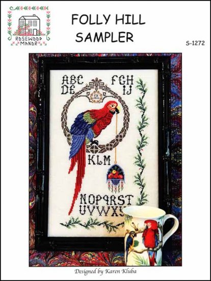 Folly Hill Sampler - Rosewood Manor Designs - Cross Stitch Pattern