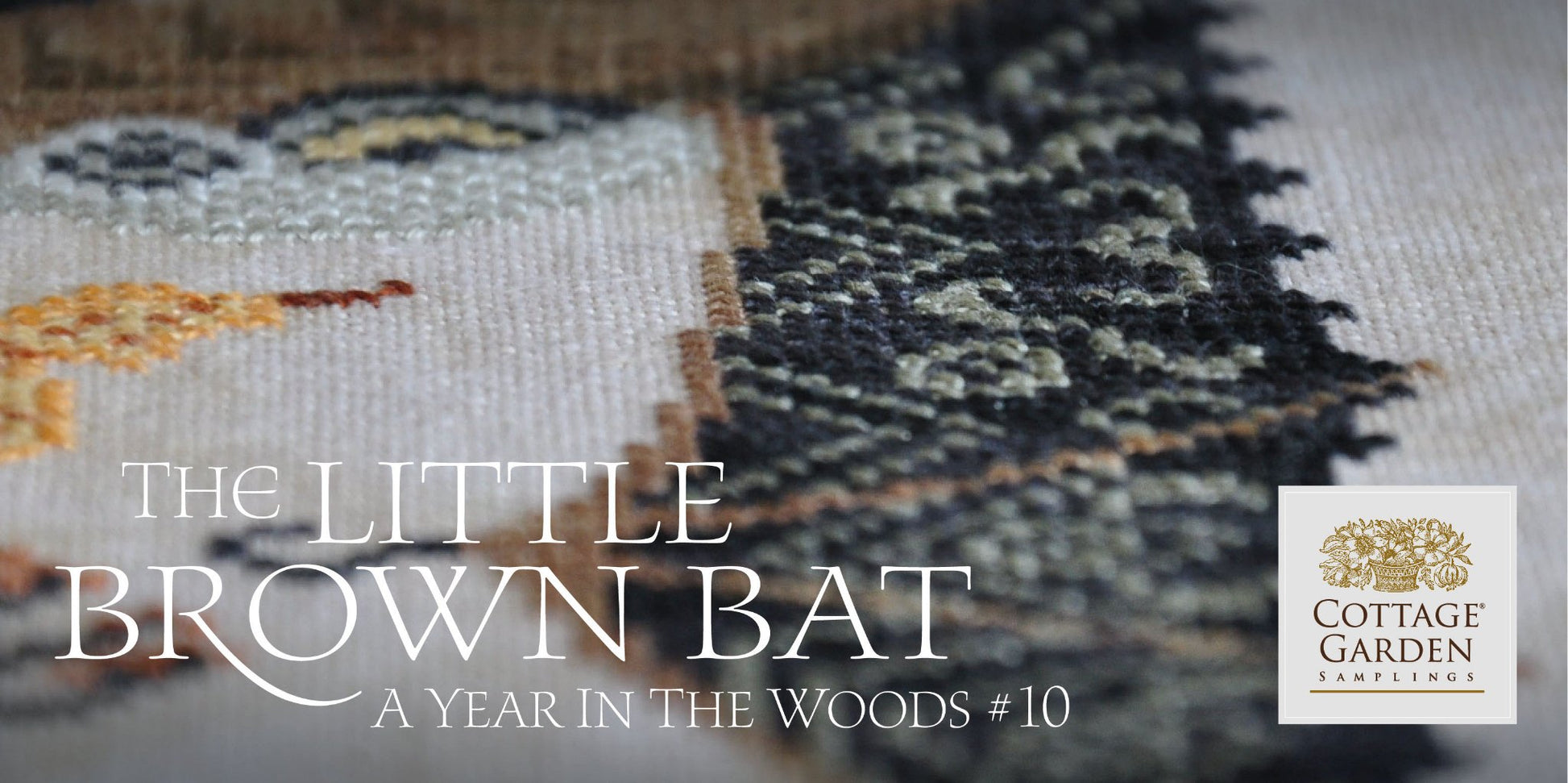 A Year in the Woods 10 - The Little Brown Bat - Cottage Garden Samplings - Cross Stitch Pattern, Needlecraft Patterns, Needlecraft Patterns, The Crafty Grimalkin - A Cross Stitch Store