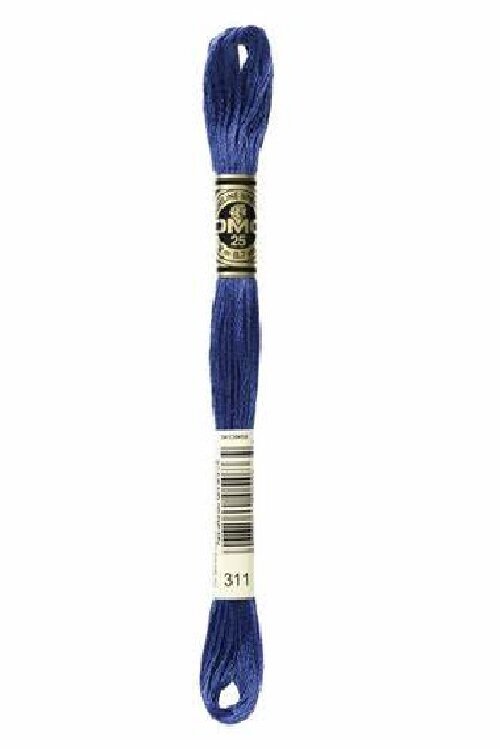 DMC 311 - 6 Strand Embroidery Thread, Thread & Floss, Thread & Floss, The Crafty Grimalkin - A Cross Stitch Store