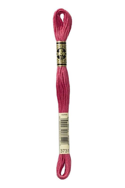 DMC 3731 - 6 Strand Embroidery Thread, Thread & Floss, Thread & Floss, The Crafty Grimalkin - A Cross Stitch Store