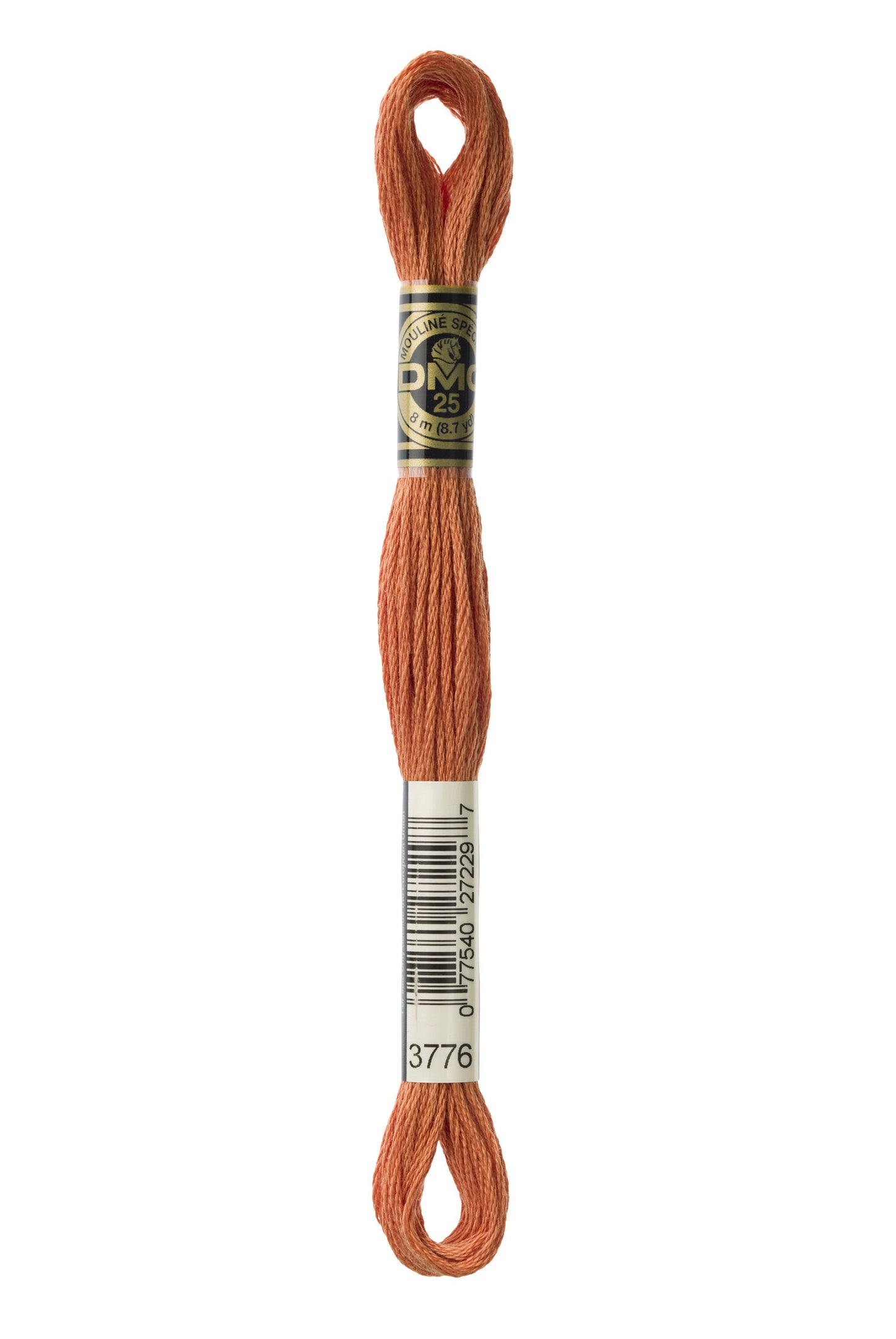 DMC 3776 - Mahogany - Light - DMC 6 Strand Embroidery Thread, Thread & Floss, Thread & Floss, The Crafty Grimalkin - A Cross Stitch Store