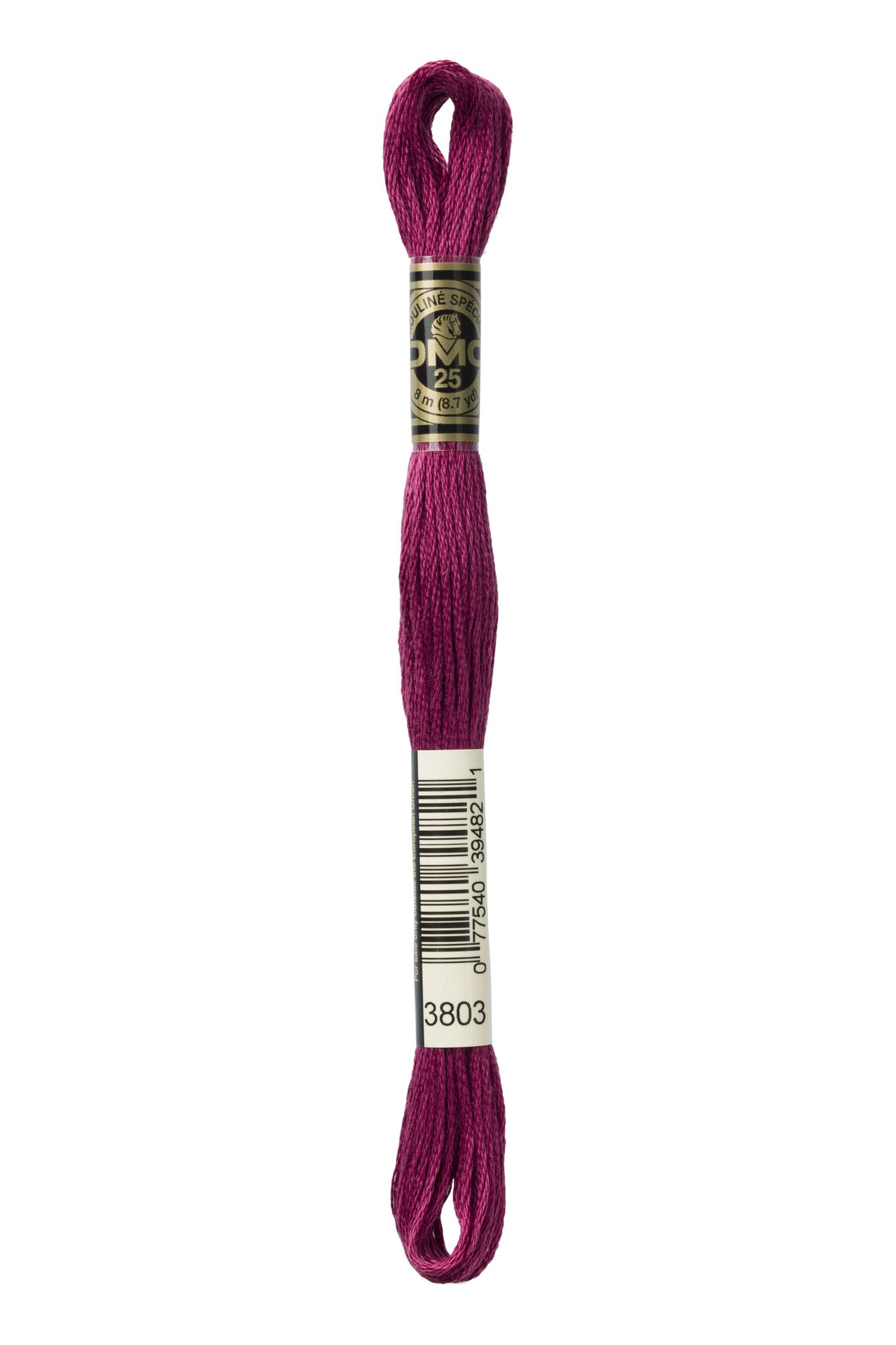 DMC 3803 - Mauve - Dark - DMC 6 Strand Embroidery Thread, Thread & Floss, Thread & Floss, The Crafty Grimalkin - A Cross Stitch Store