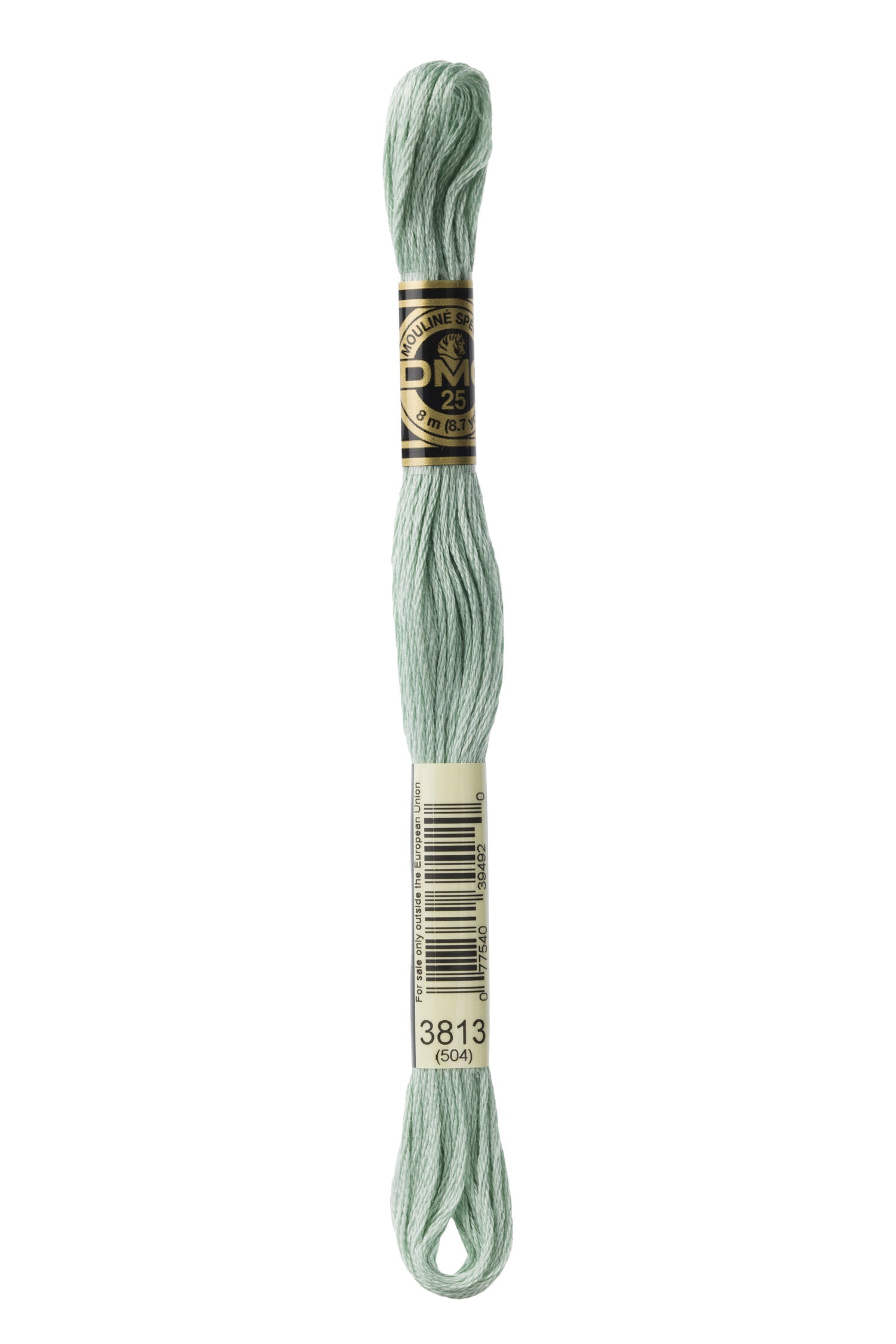 DMC 3813 - Blue Green - Light - DMC 6 Strand Embroidery Thread, Thread & Floss, Thread & Floss, The Crafty Grimalkin - A Cross Stitch Store