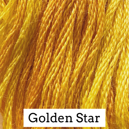 Golden Star - Classic Colorworks Cotton Thread - Floss, Thread & Floss, Thread & Floss, The Crafty Grimalkin - A Cross Stitch Store